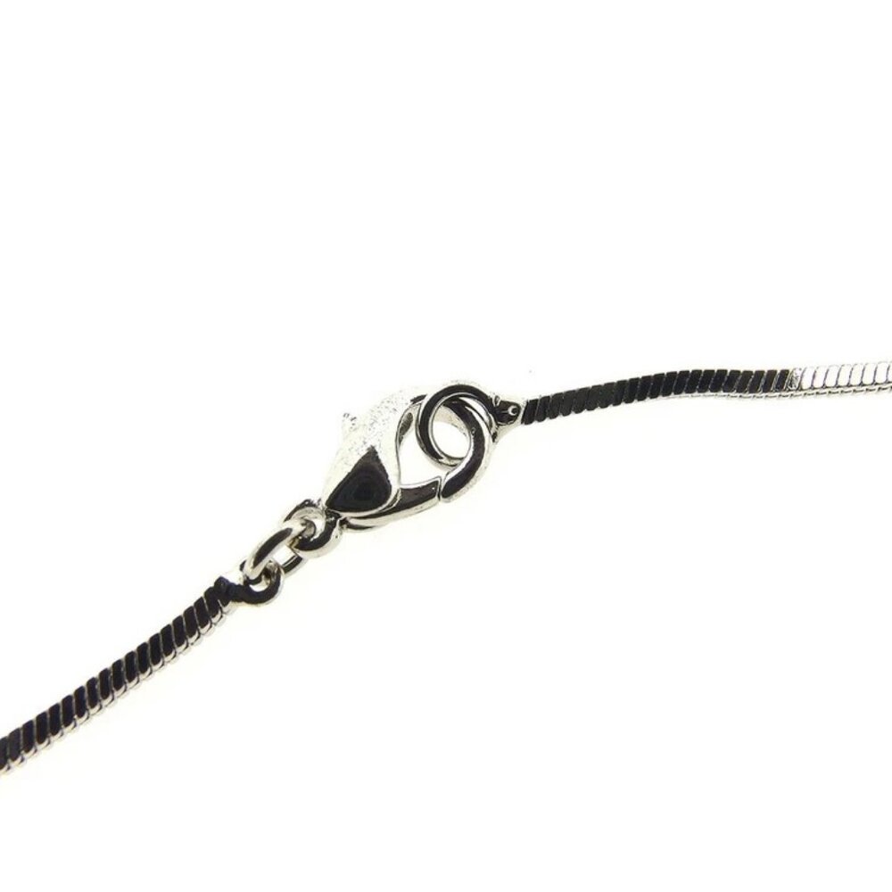 Dior Necklace White Blue Silver Women Authentic secondhand - Picture 4 of 4